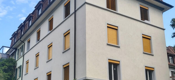 Michel Bauökonomie - Projekt MFH Lorraine - Vorderseite eines Hauses