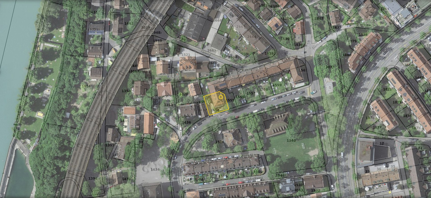 Michel Bauökonomie - Projekt MFH Lorraine - Lageplan
