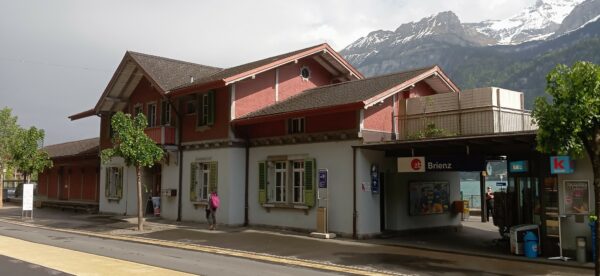Zentralbahn Bahnhof Brienz Fassade